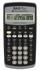 TI BA II Plus Financial Calculator