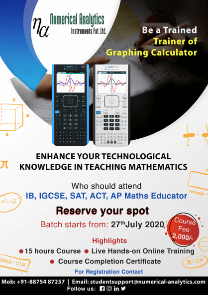 Be a Trained Trainer of Graphing Calculator