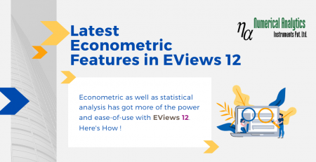 Latest Econometric Features in EViews 12