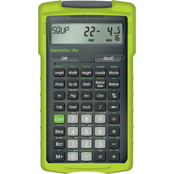 ConcreteCalc™ Pro