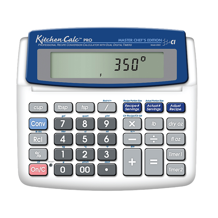 KitchenCalc™ Pro Master Chef’s Edition DT