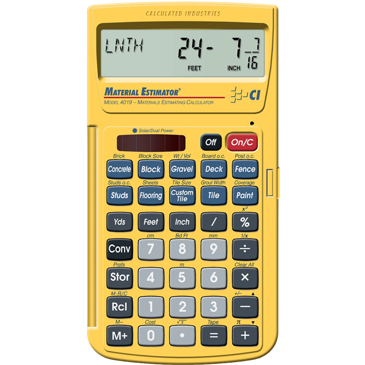 Material Estimator ®